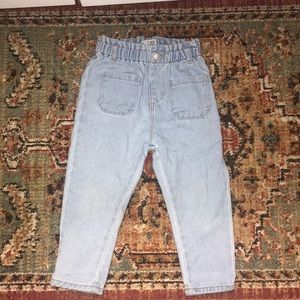 ZARA paperbag jeans